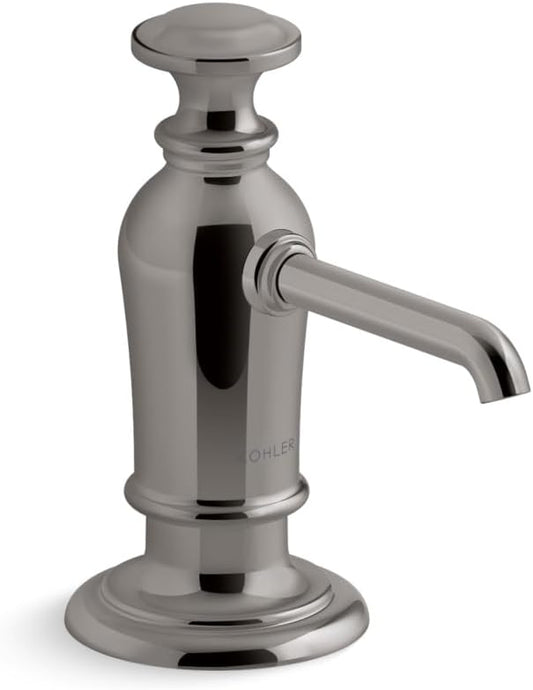 Kohler K-35729-TT Artifacts Soap/Lotion Dispenser, Vibrant Titanium