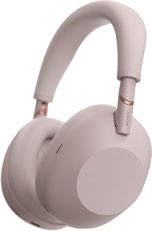 Sony WH-1000XM6 The Best Noise Canceling Wireless Headphones, HD NC Processor QN3, 12 Microphones, Adaptive NC Optimizer, Mastered by Engineers, Studio-Quality, 30-Hour Battery, Sand Pink (2026 Color)