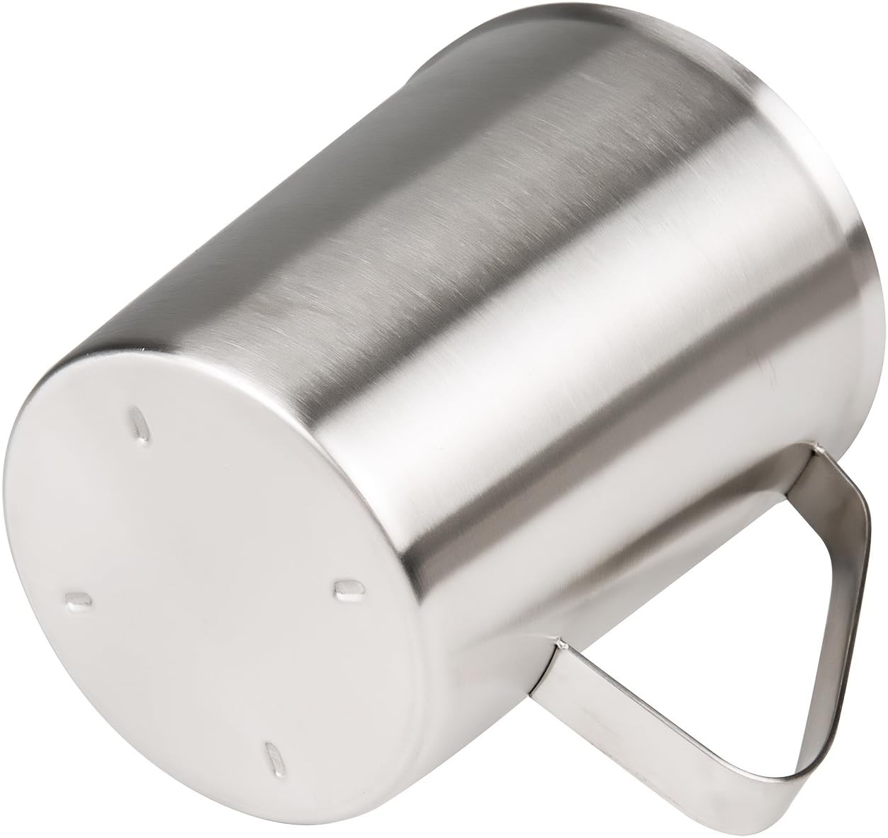 Measuring Cup, Stainless Steel Measuring Cups (64OZ/2 Liter- 8 Cup), Heavy-Duty Frothing Pitcher, Milk Frothing Pitcher Milk Frother Cup with Marking with Handle for Espresso Machines, Latte Art