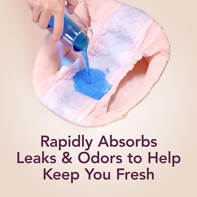 Depend Silhouette Adult Diapers, Incontinence & Postpartum Bladder Leak Underwear for Women, Maximum Absorbency, Small, Black, 60 Count (2 Packs of 30), Packaging May Vary